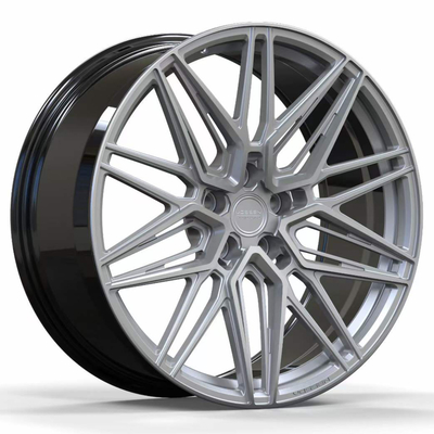O cetim Vossen de prata HF-7 forjou as rodas para a terra Rover Range Rover