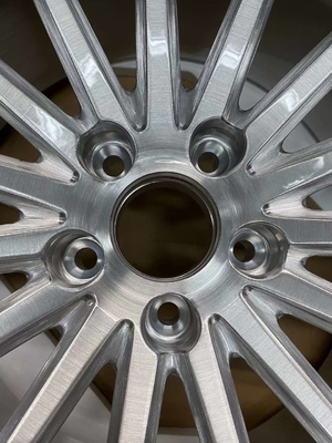 A prata escovada Vossen VFS-2 forjou as rodas para BMW E93 M3