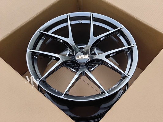 O abeto do BBS de Diamond Silver forjou o peso leve de alumínio das rodas 6061-T6