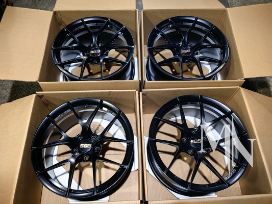 BBS FI R Rolamentos de rodas pretas forjados personalizados para BMW M2 M3 Disponível