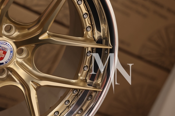 2 peças HRE S101SC rodas forjadas sob medida para M5 E39 E60 F10 F90
