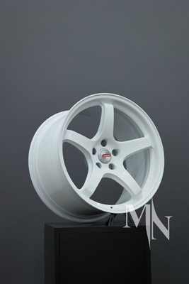 Relhas de Nismo 57CR de forja personalizada 370Z 350Z Clubsport Jantes brancos