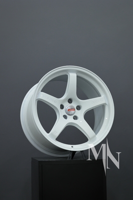 Relhas de Nismo 57CR de forja personalizada 370Z 350Z Clubsport Jantes brancos