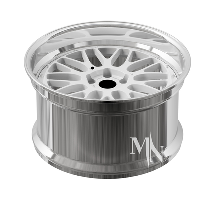 2 peças de rodas personalizadas forjadas BBS LM LMR LeMans Limes de ouro para BMW 370z 350z