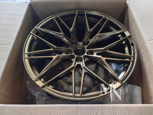 Rohan RFX17 rodas de ouro para Nissan GTR R35 R33 R32 370Z 350Z 18 19 20 21 22 polegadas