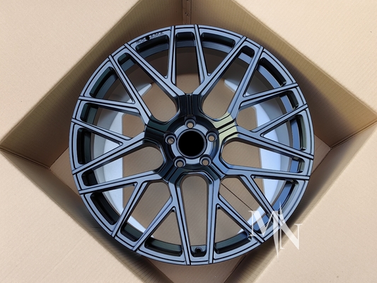 Rohanas RFX10 rodas para Audi R8 Mustang Mercedes 18 19 20 polegadas personalizado preto bronze escovado tiras de titânio