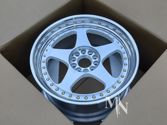 Rodagens Nismo LM GT2 de duas peças para Nissan R35 R33 GTR 350Z 370Z 18 19 20 21 22 polegadas