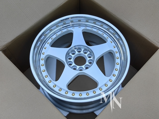 Rodagens Nismo LM GT2 de duas peças para Nissan R35 R33 GTR 350Z 370Z 18 19 20 21 22 polegadas