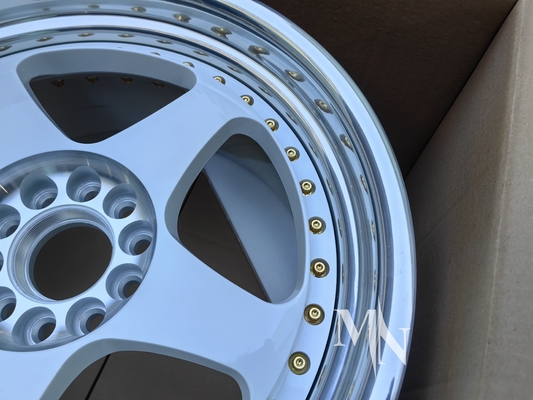 Rodagens Nismo LM GT2 de duas peças para Nissan R35 R33 GTR 350Z 370Z 18 19 20 21 22 polegadas