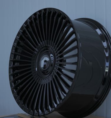 Rodas Forgiato Gross Black Trimestre Forjadas para Rolls Royce Range Rover Mercedes Benz Classe S