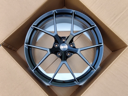 Rodas BBS Fi-R Preto Satinado Rodas Forjadas em Liga de Alumínio 6061-T6