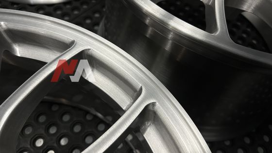 Rodas Forjadas Ferrari F430 Acabamento Escovado Transparente Maining Forged RE-01