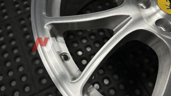 Rodas Forjadas Ferrari F430 Acabamento Escovado Transparente Maining Forged RE-01
