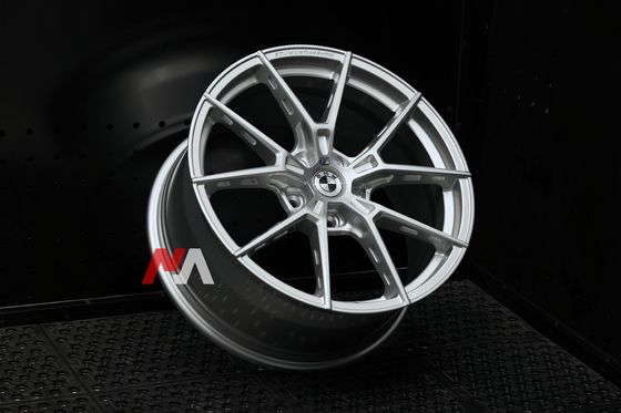 BMW 863M rodas forjadas diamante prata