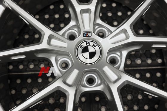 BMW 863M rodas forjadas diamante prata