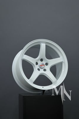 Rodas Nismo Rays 57CR Forge Auto Infiniti Q50 370Z 350Z Aros brancos