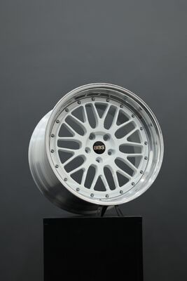 BBS LM Branco Brilhante para Toyota A90 A91 GR Supra